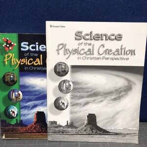 Abeka Science Of The Physical Creation Grade 9 Text Student Test Book Lot